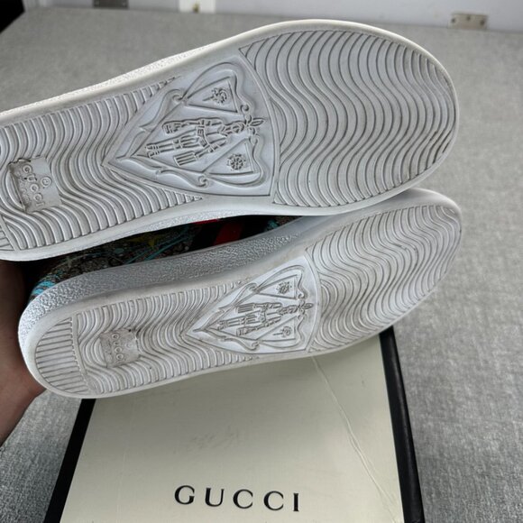 Disney x Gucci Ace Huey, Dewey, & Louie Donald Duck Sneakers women’s 42 - Picture 8 of 9